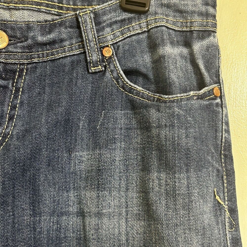 It Jeans Los Angeles Women’s Capri Jeans Size 31 Mid Rise Straight Jeans - Picture 8 of 16